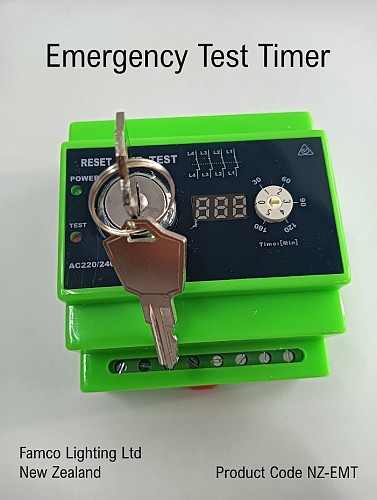 Emergency Test Timer